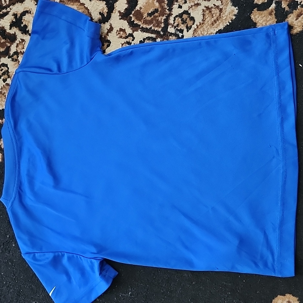 Nike Kids Blue Dri-FIT T-Shirt; Size:6 - Picture 7 of 10